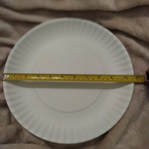 18 pc Melamine Paper Plates Dinnerware - Picture 5 of 6